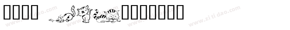 cats MEOW字体转换